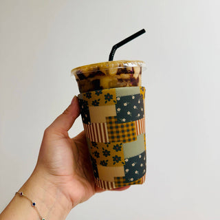 Fall Scraps Pattern Koozie