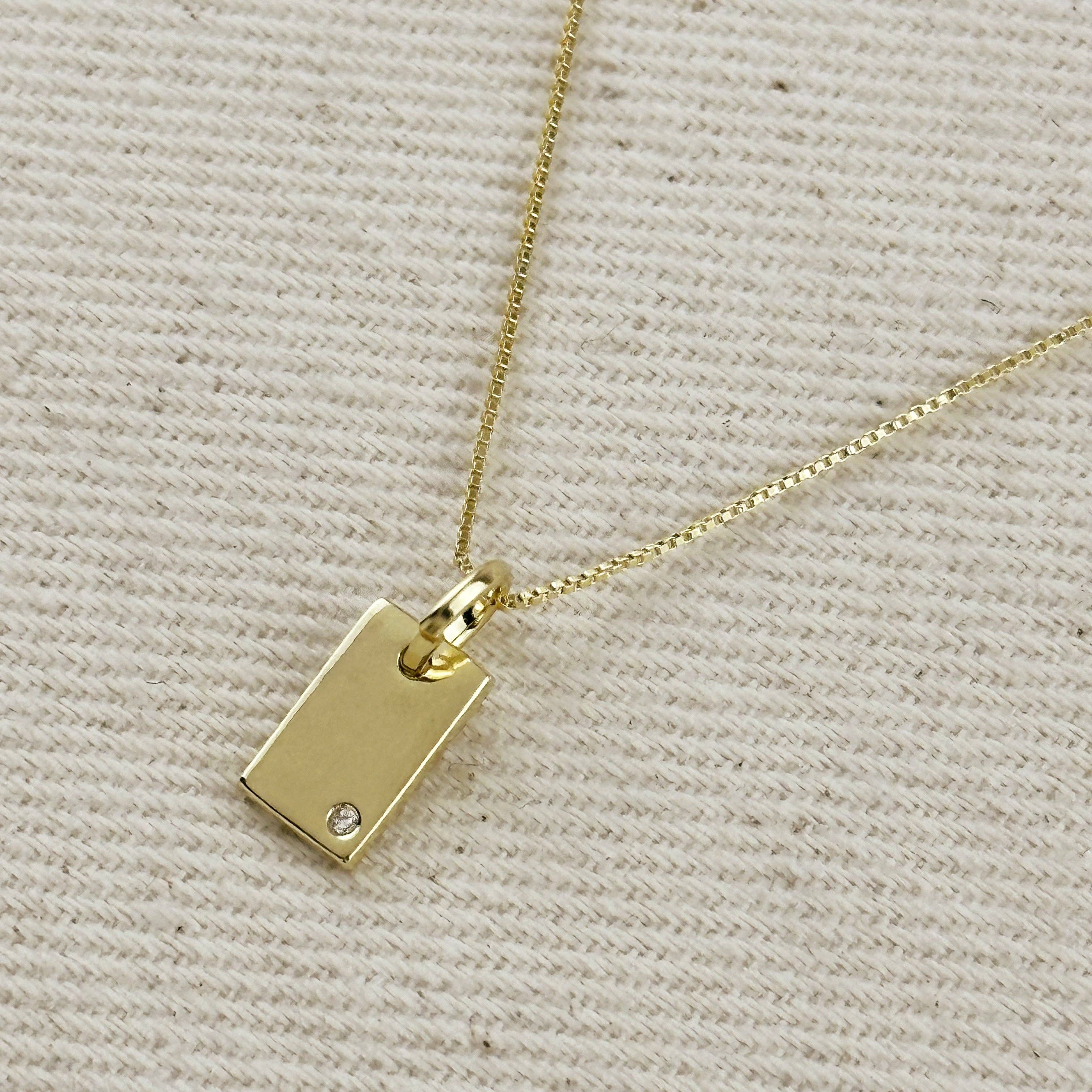 Gold Plate Necklace