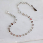 Silver Coin Chain Bracelet