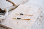 Linear Drop Earrings