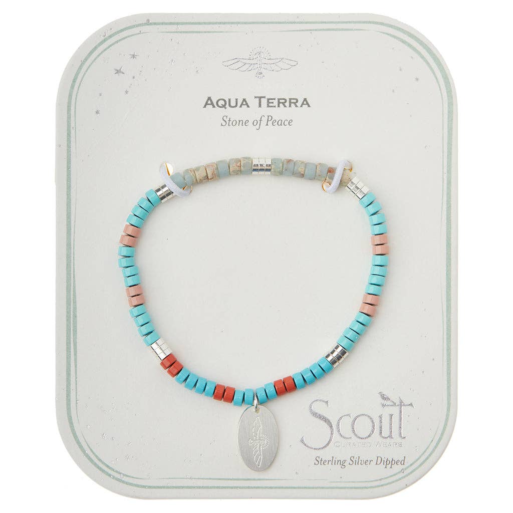 Aqua Terra Intention Charm Bracelet