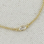 Solitaire Gold  Bracelet
