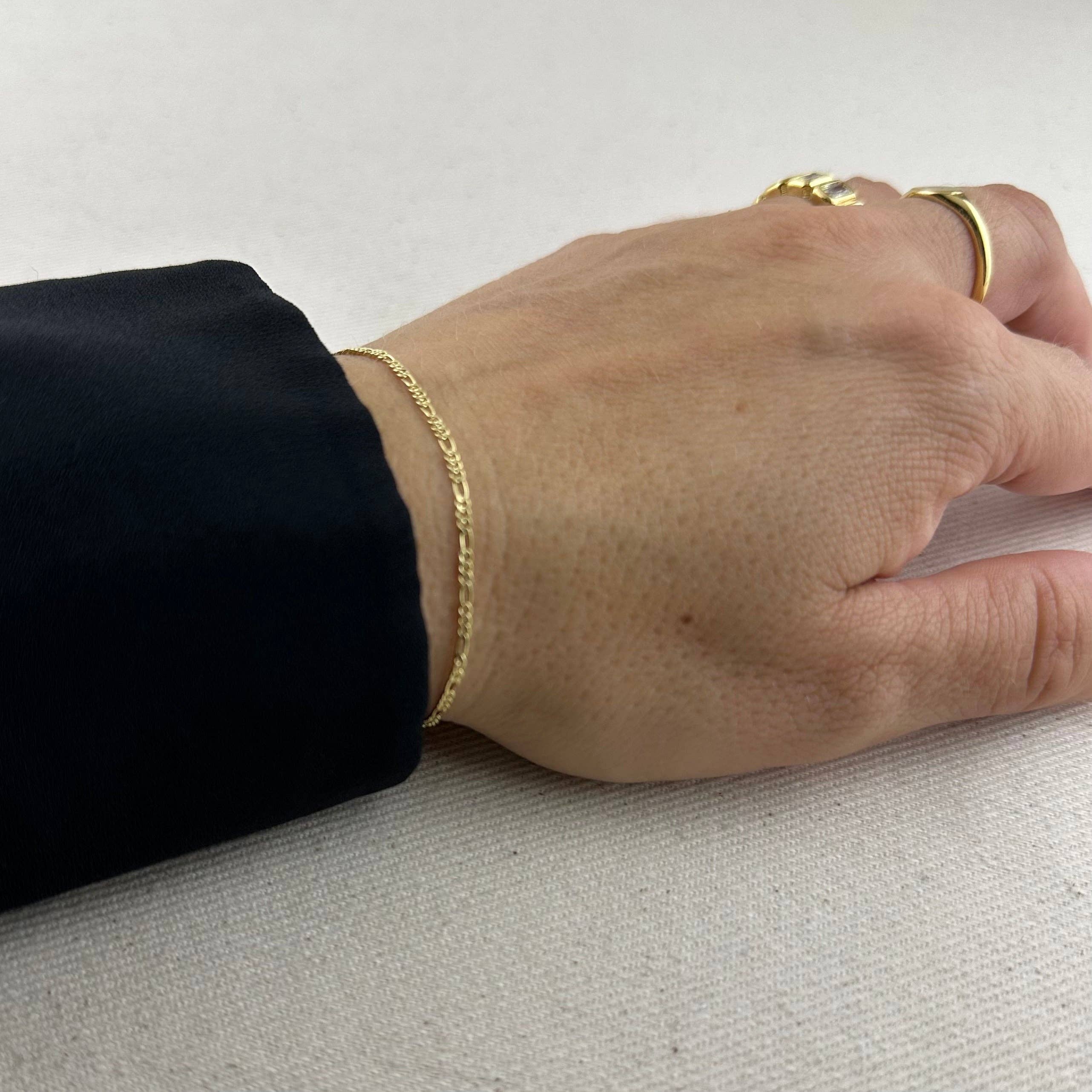 Figaro Chain Bracelet