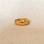Cubic Zirconia Stone Ring