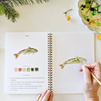 Camping Watercolor Book