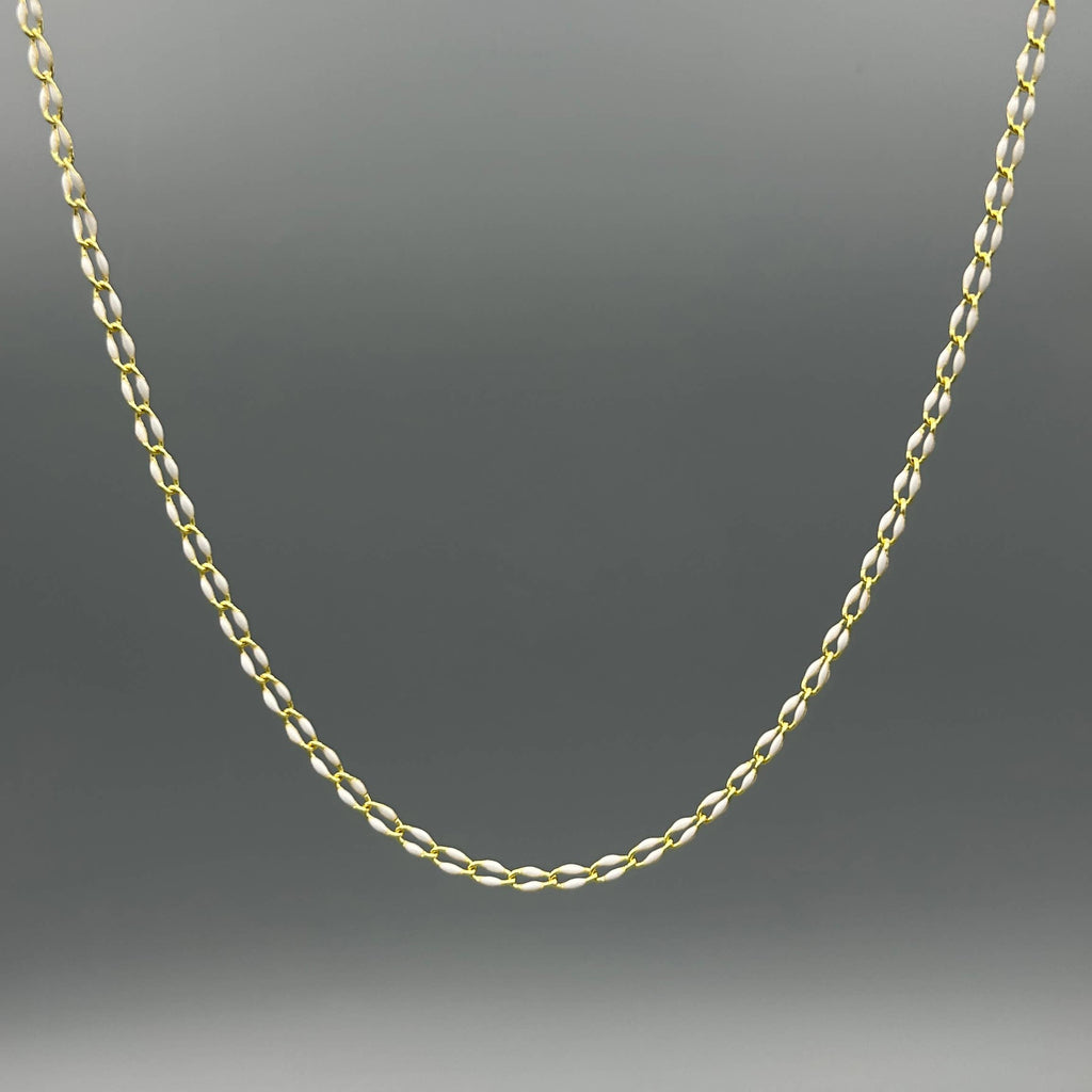Dainty Enamel Chain Necklace