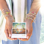 Optimism Mixed Media Bracelet