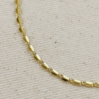 Gold Chain Layering Necklace