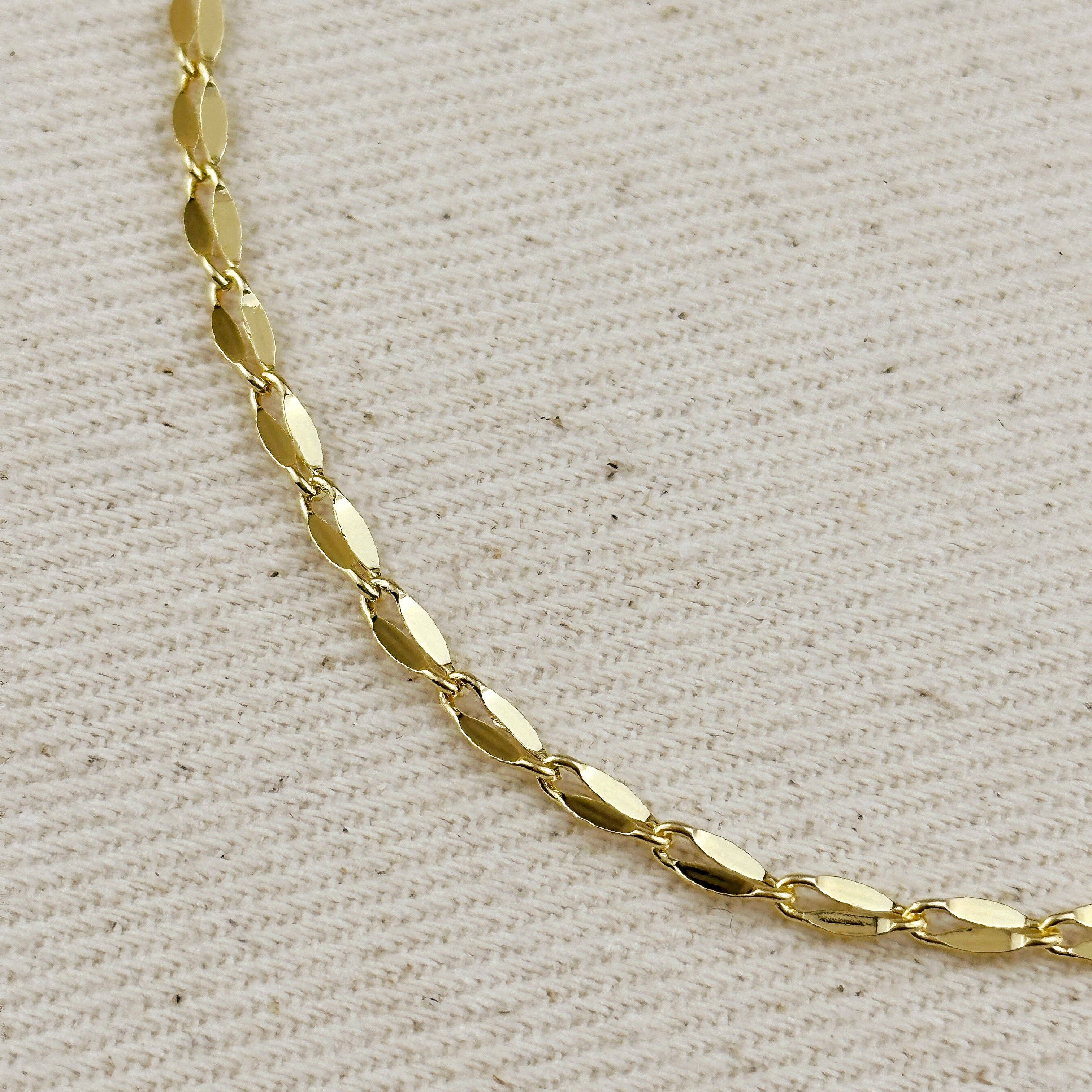 Gold Chain Layering Necklace