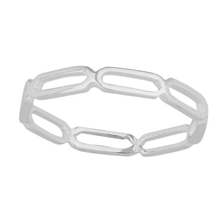 Link to Link Silver Ring