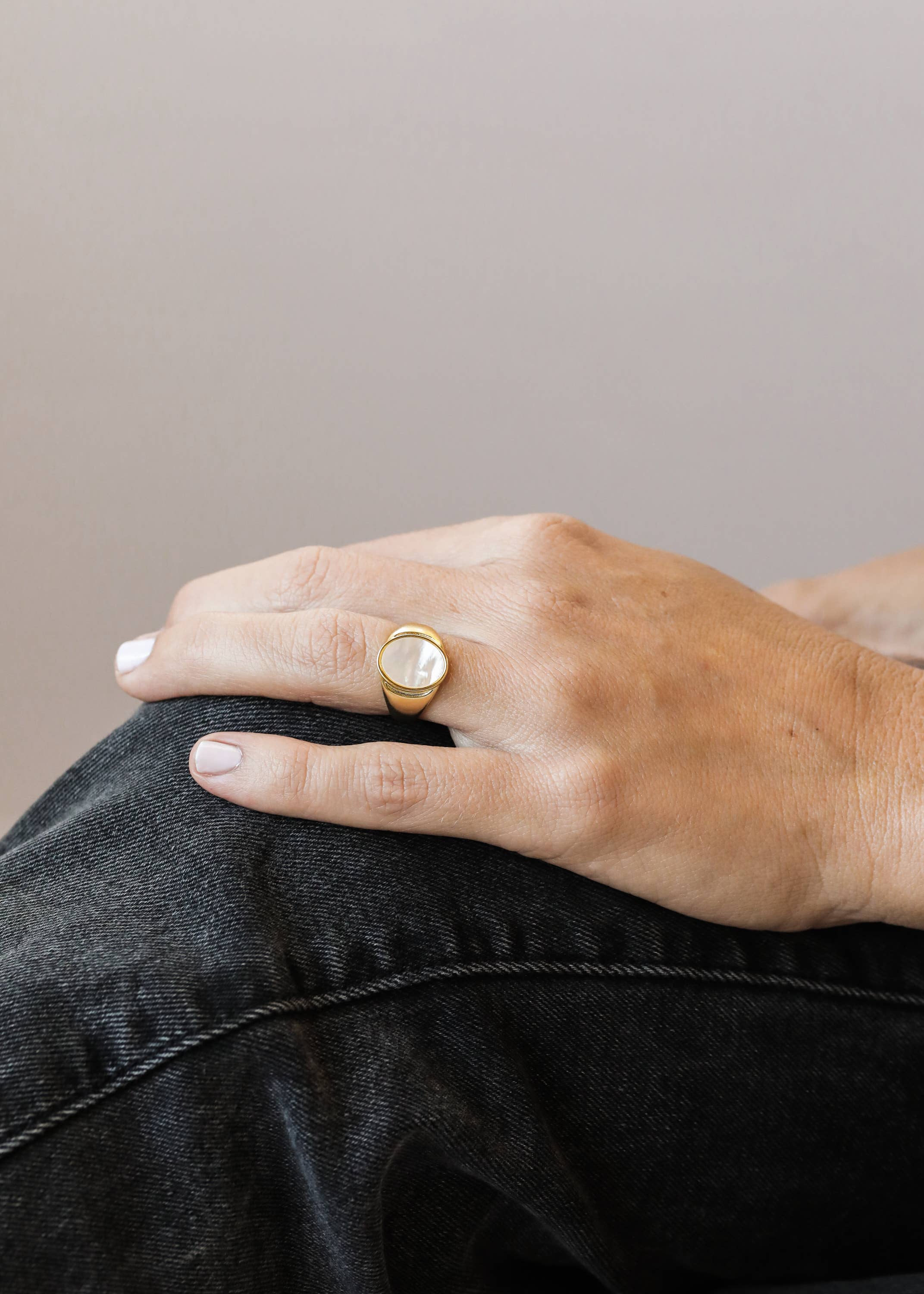 Mother of Pearl Ring