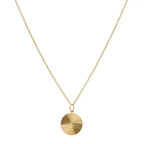 Sunbeam Disc Necklace