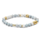 Blue Howlite Stacking Bracelet