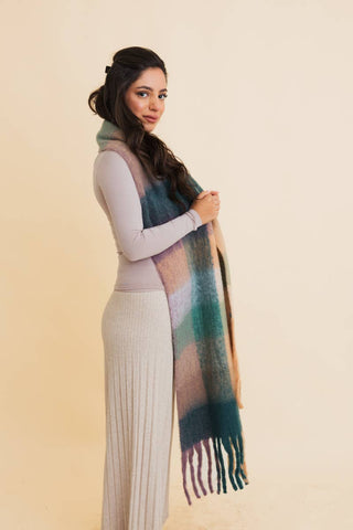 Playing with Plaid Winter Scarf