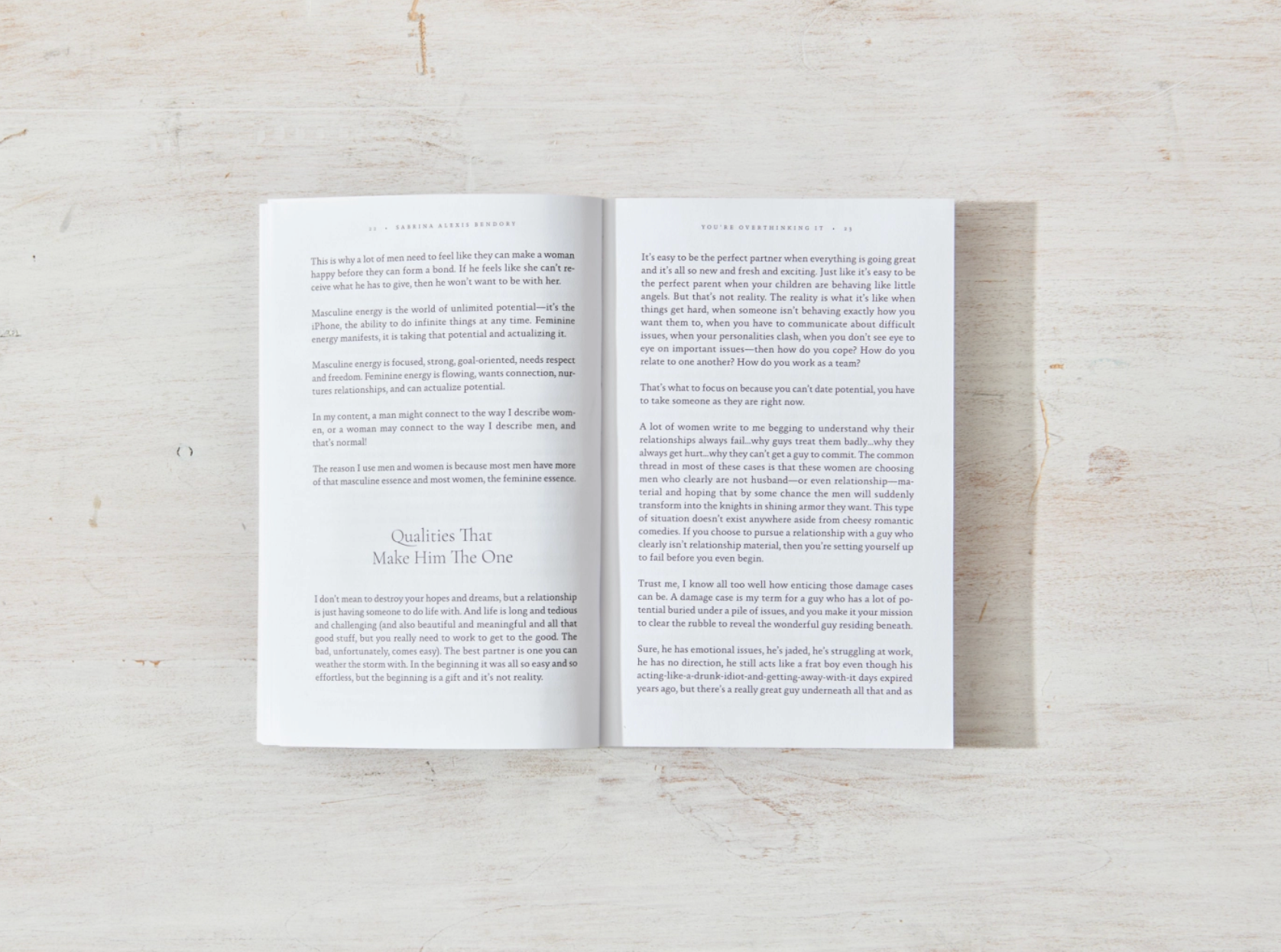 You're Overthinking It Book