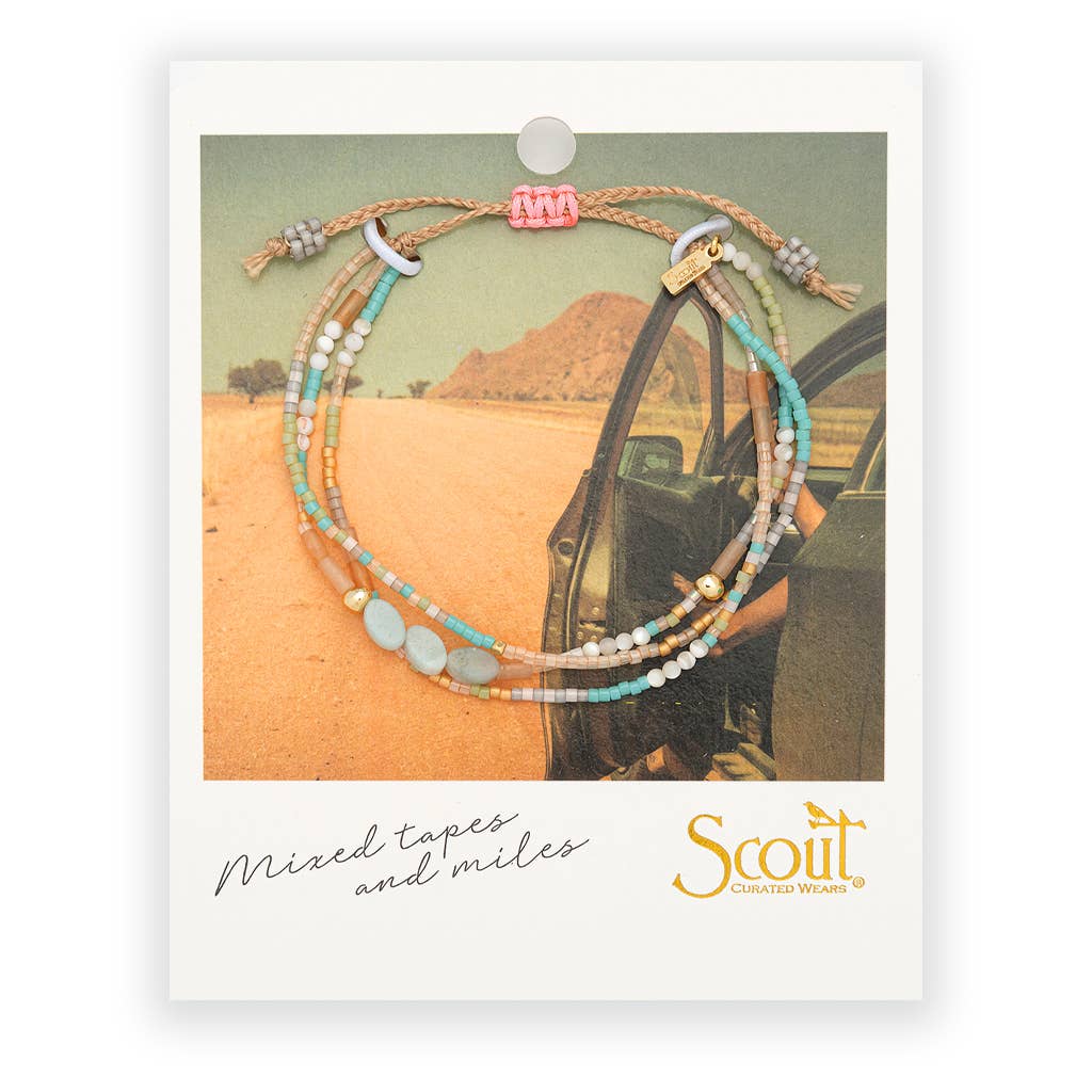 Courage Mixed Media Bracelet