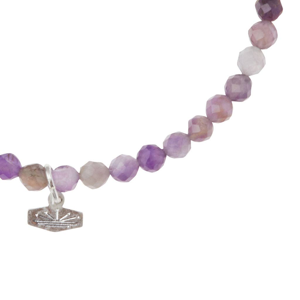 Amethyst Mini Stone Bracelet
