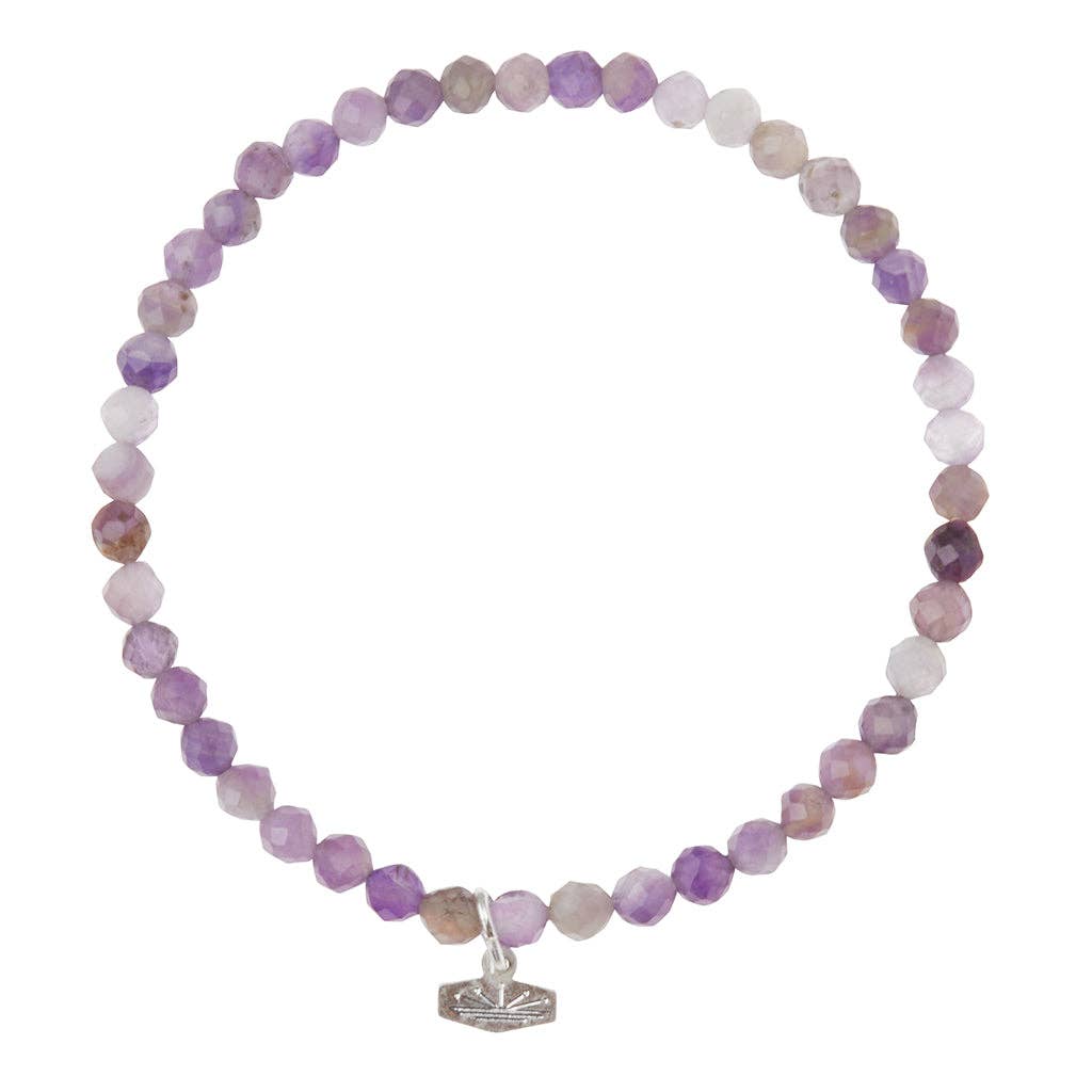 Amethyst Mini Stone Bracelet