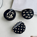 Round Polka Dot Clip