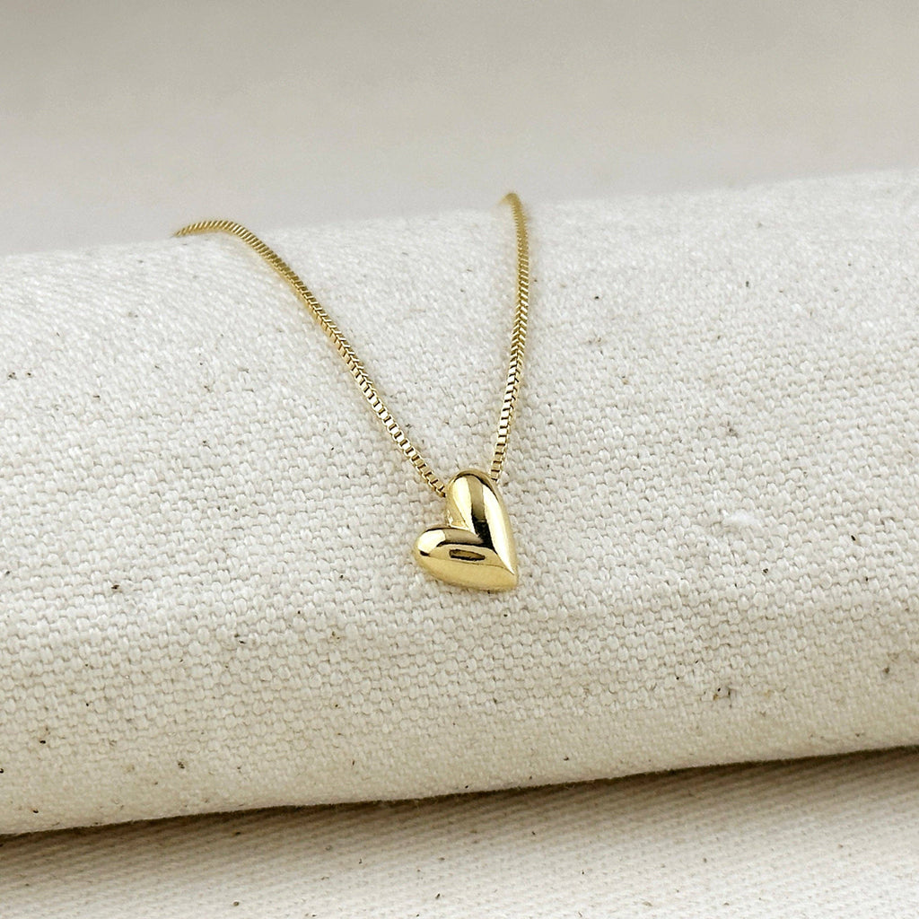 Uneven Heart Necklace