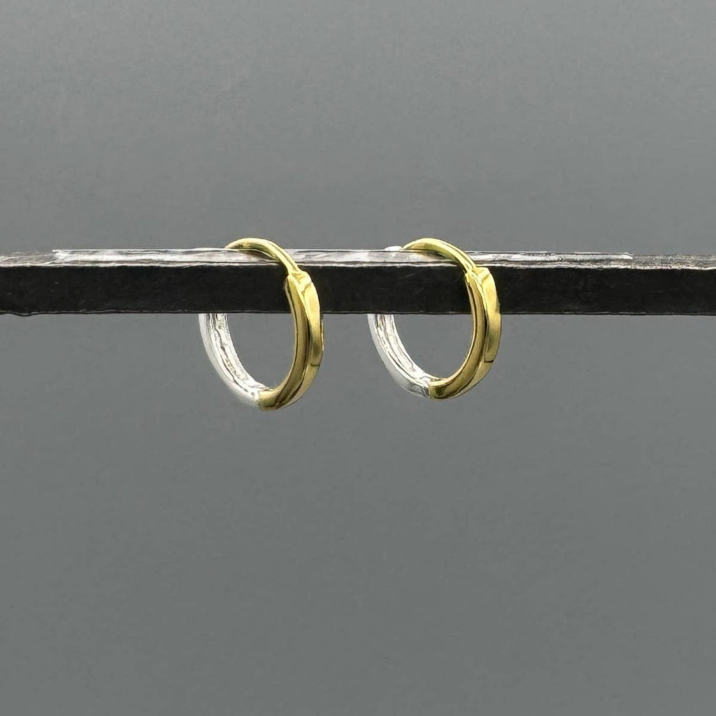 Mixed Metal Hoops
