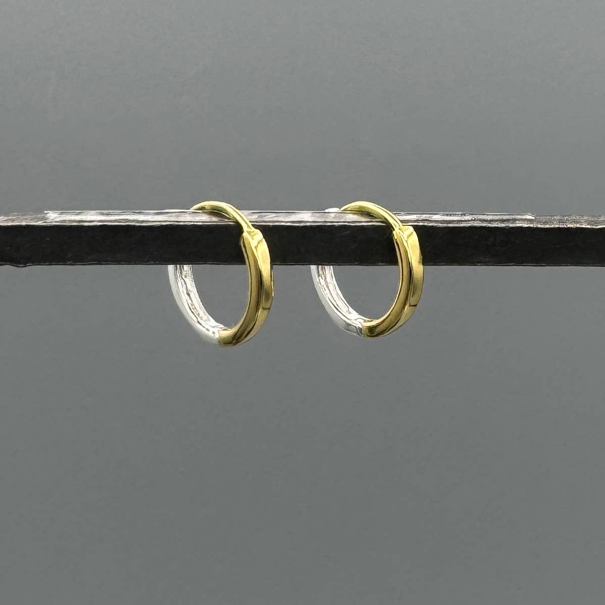 Mixed Metal Hoops