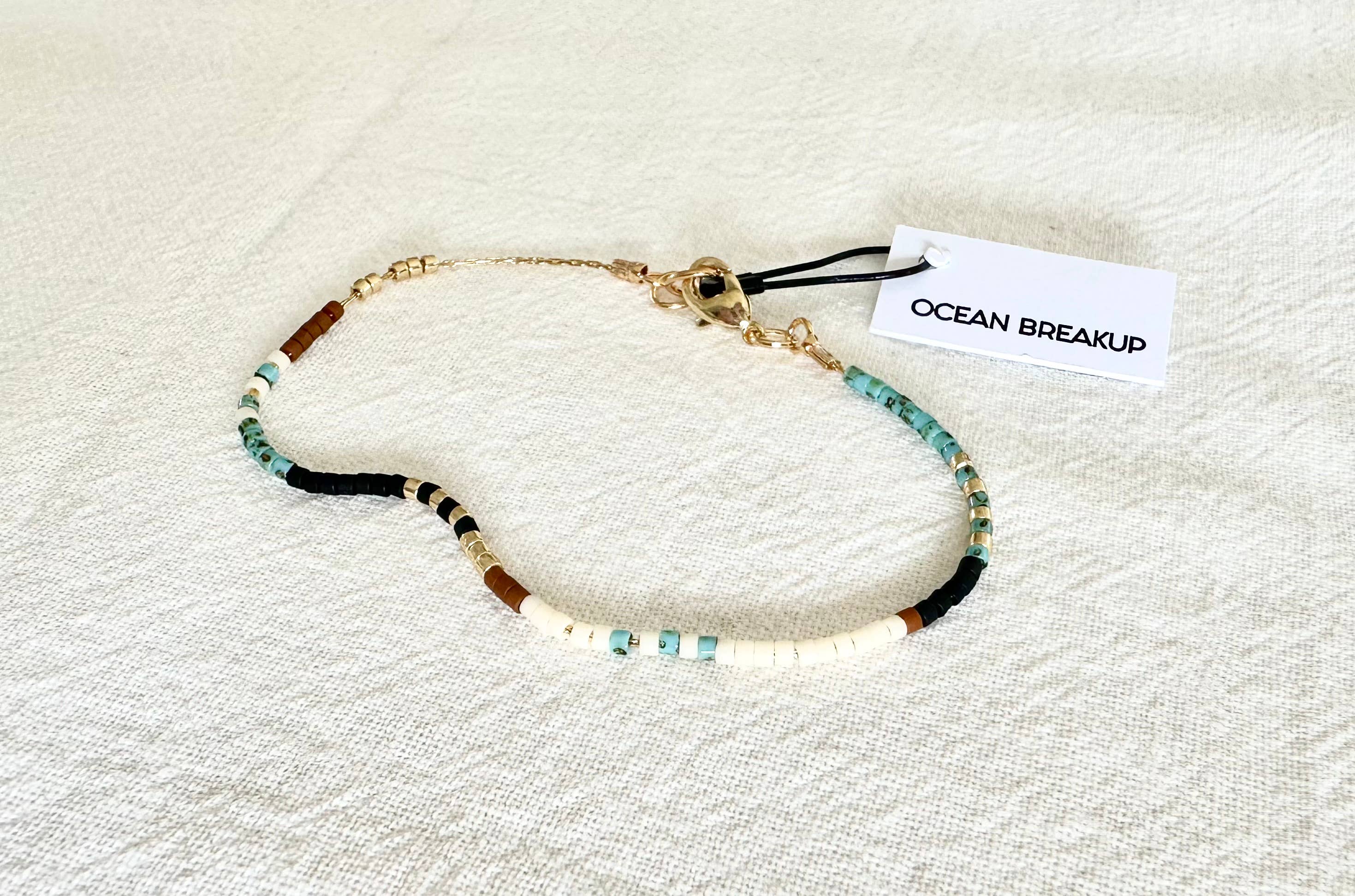 Thin Beaded Bracelets 