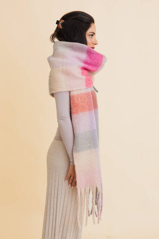 Playing with Plaid Winter Scarf