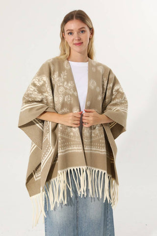 Paisley Poncho