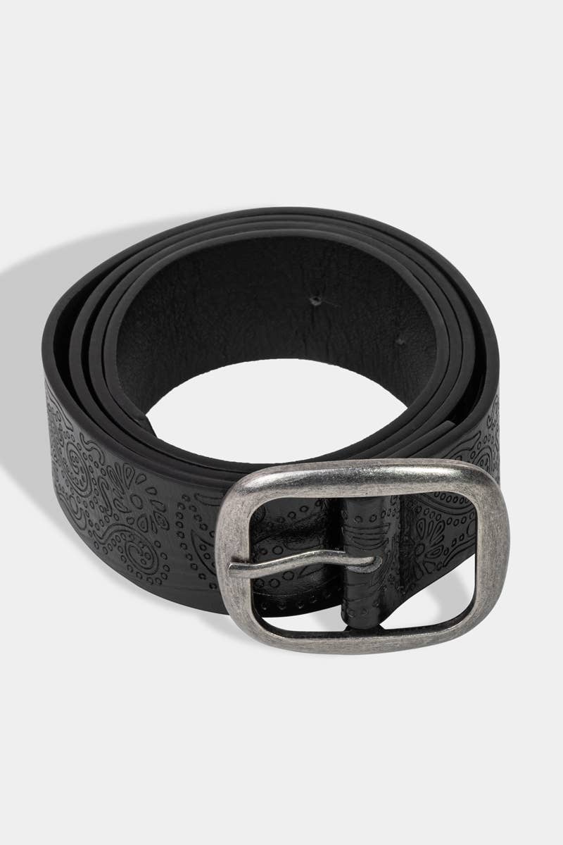 Ivory Floral Belt