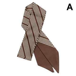 Patterned Silk Scarf