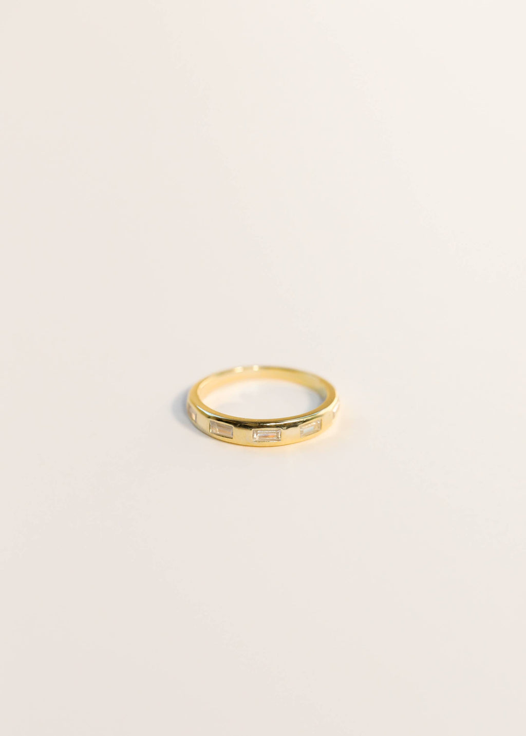 Inset Diamond Ring