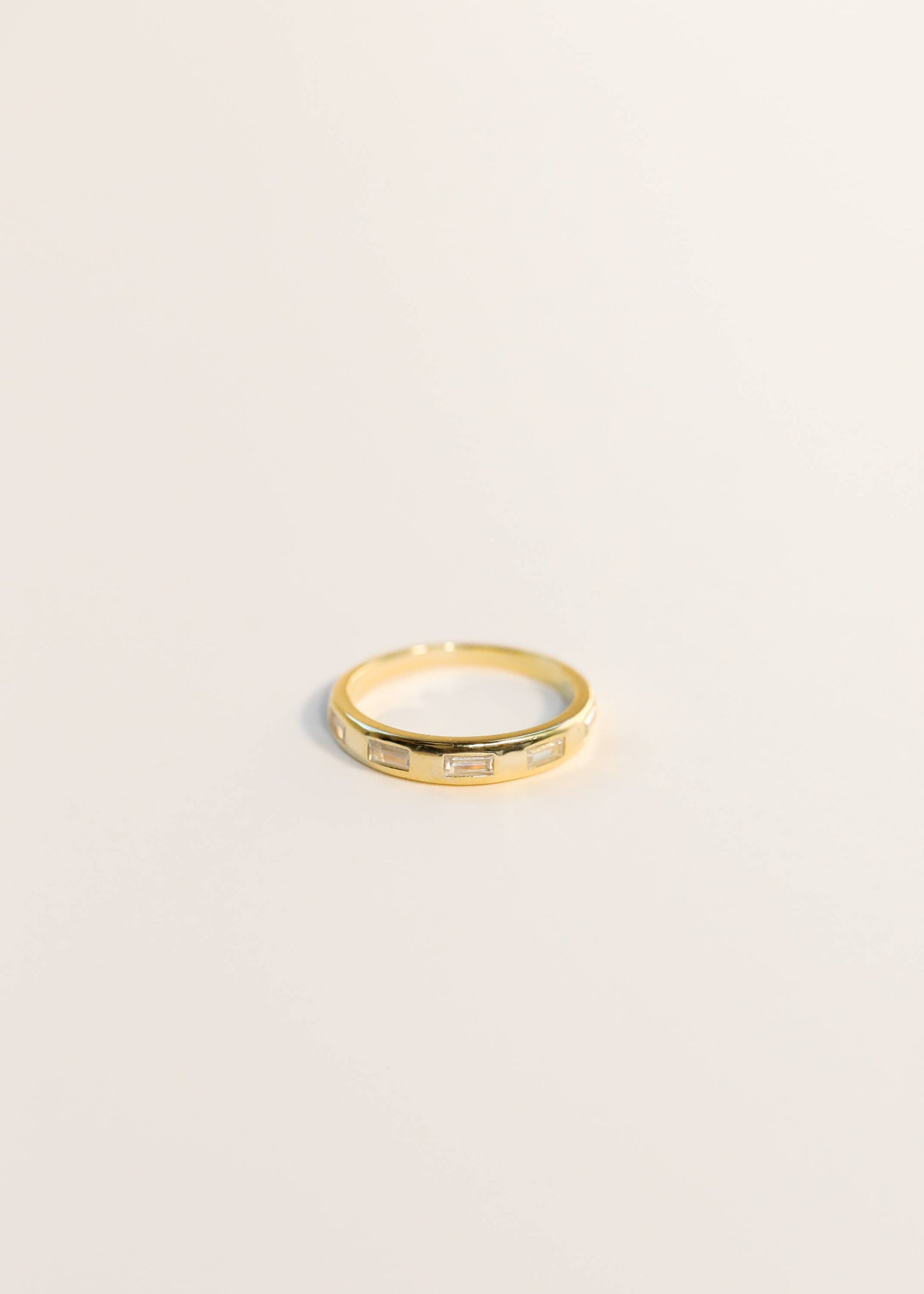 Inset Diamond Ring
