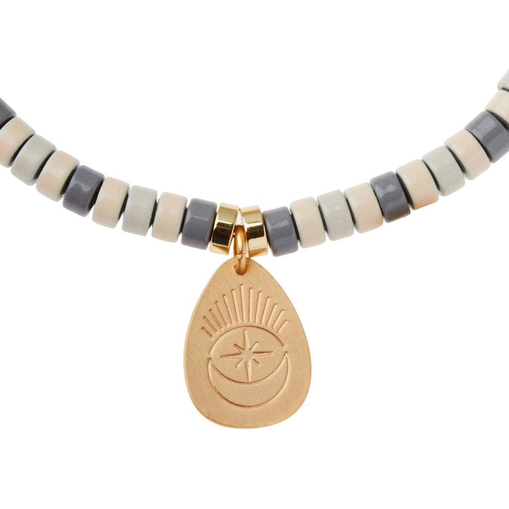 Amethyst Intention Charm Bracelet