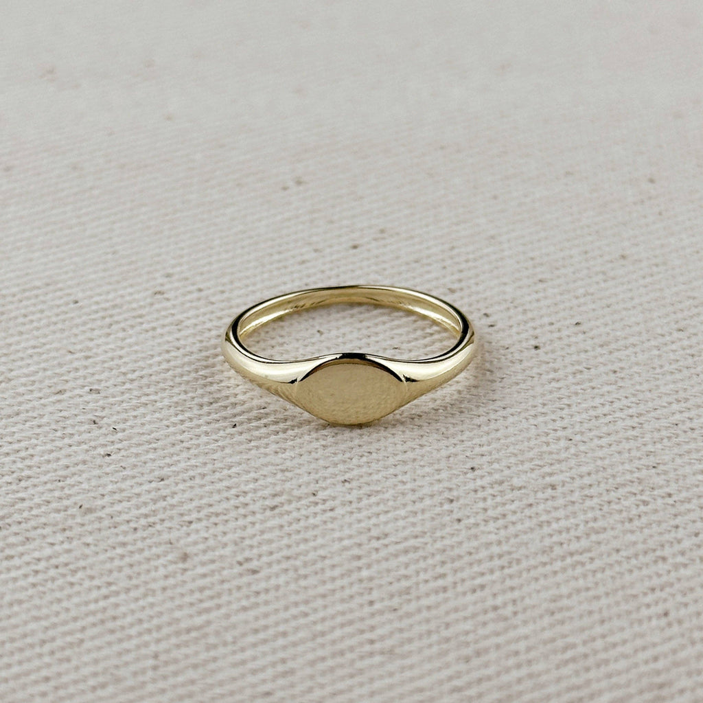 Gold Signet Ring