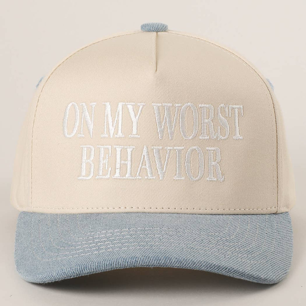 Worst Behavior Trucker Hat
