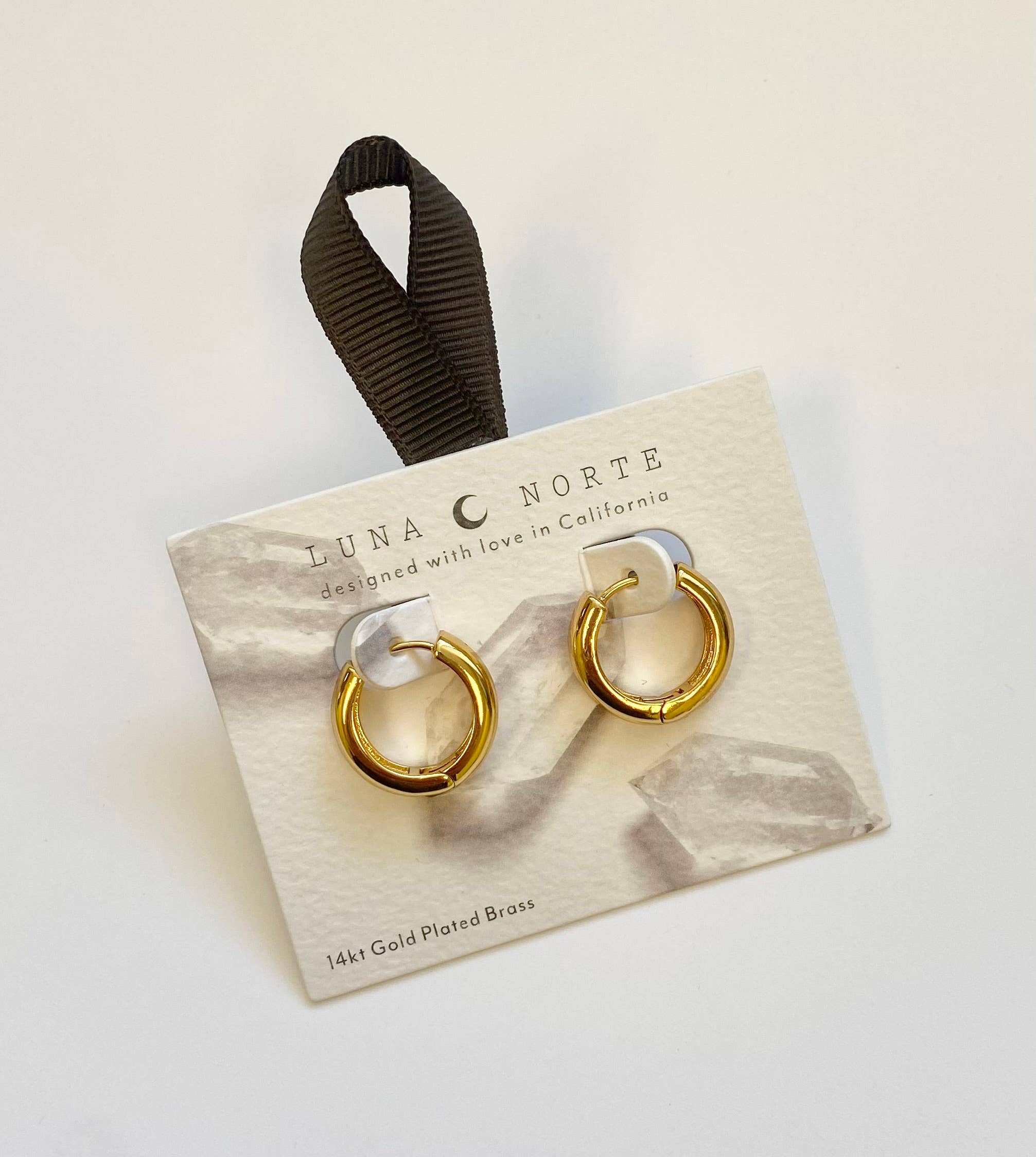 Huggie Hoop Earring- Gold