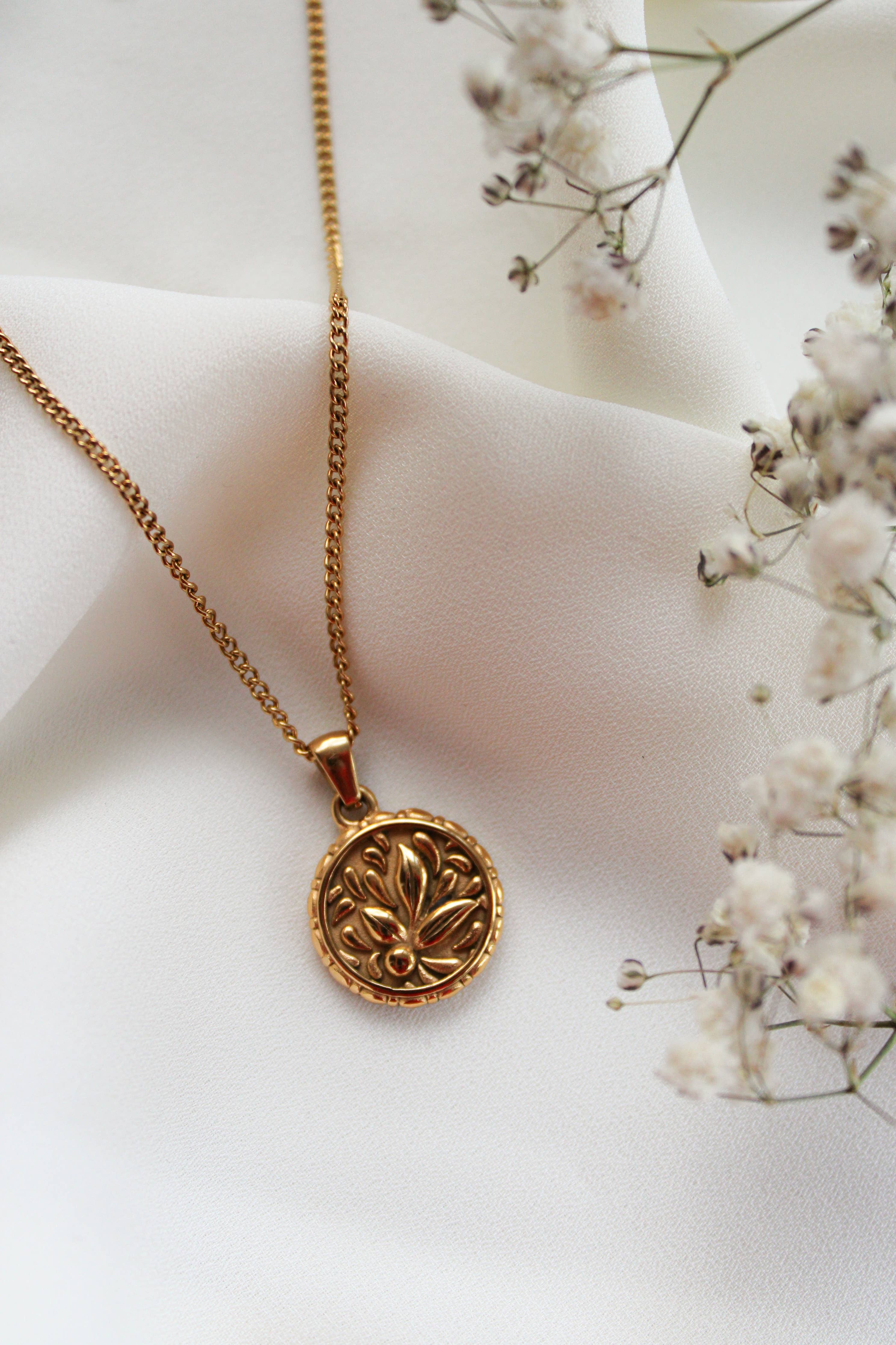 Lotus Necklace