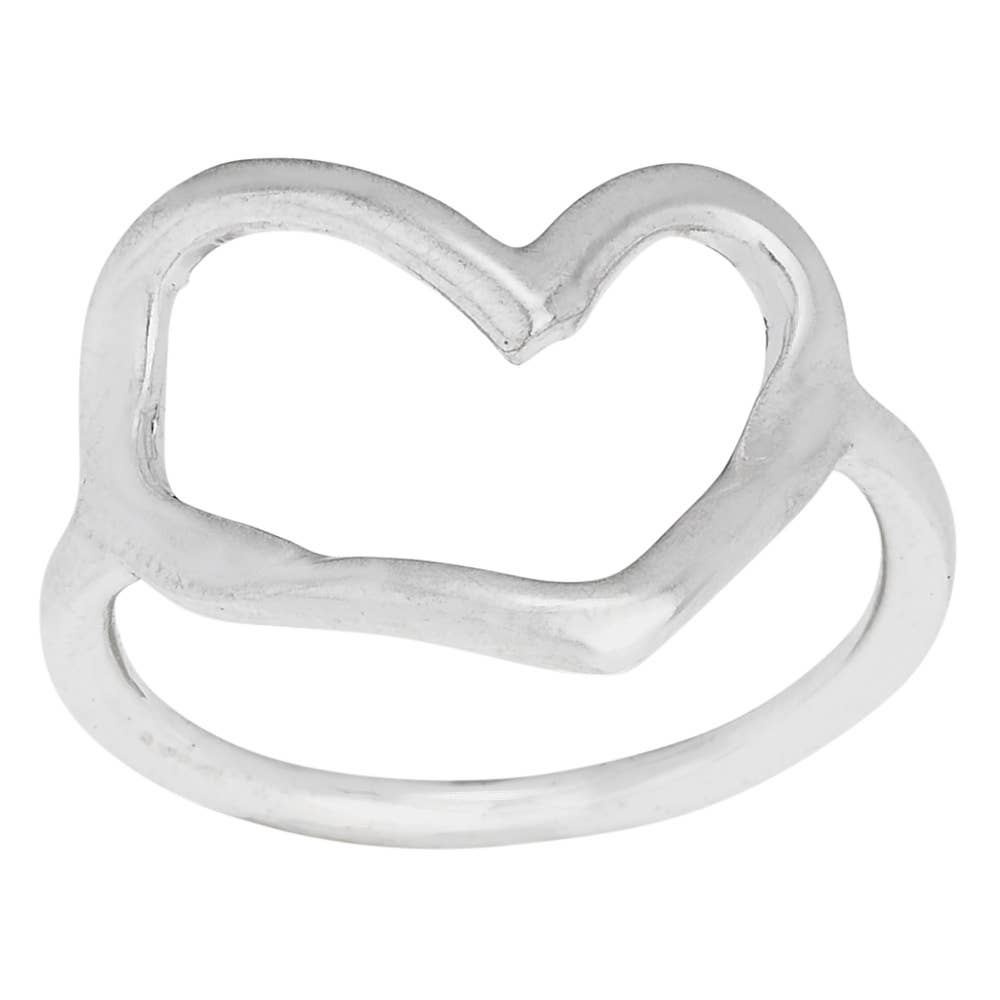 Sterling Silver Heart Ring