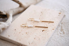 Linear Drop Earrings
