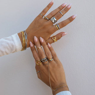 Staple Ring Silver