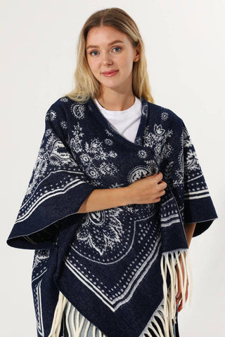 Paisley Poncho