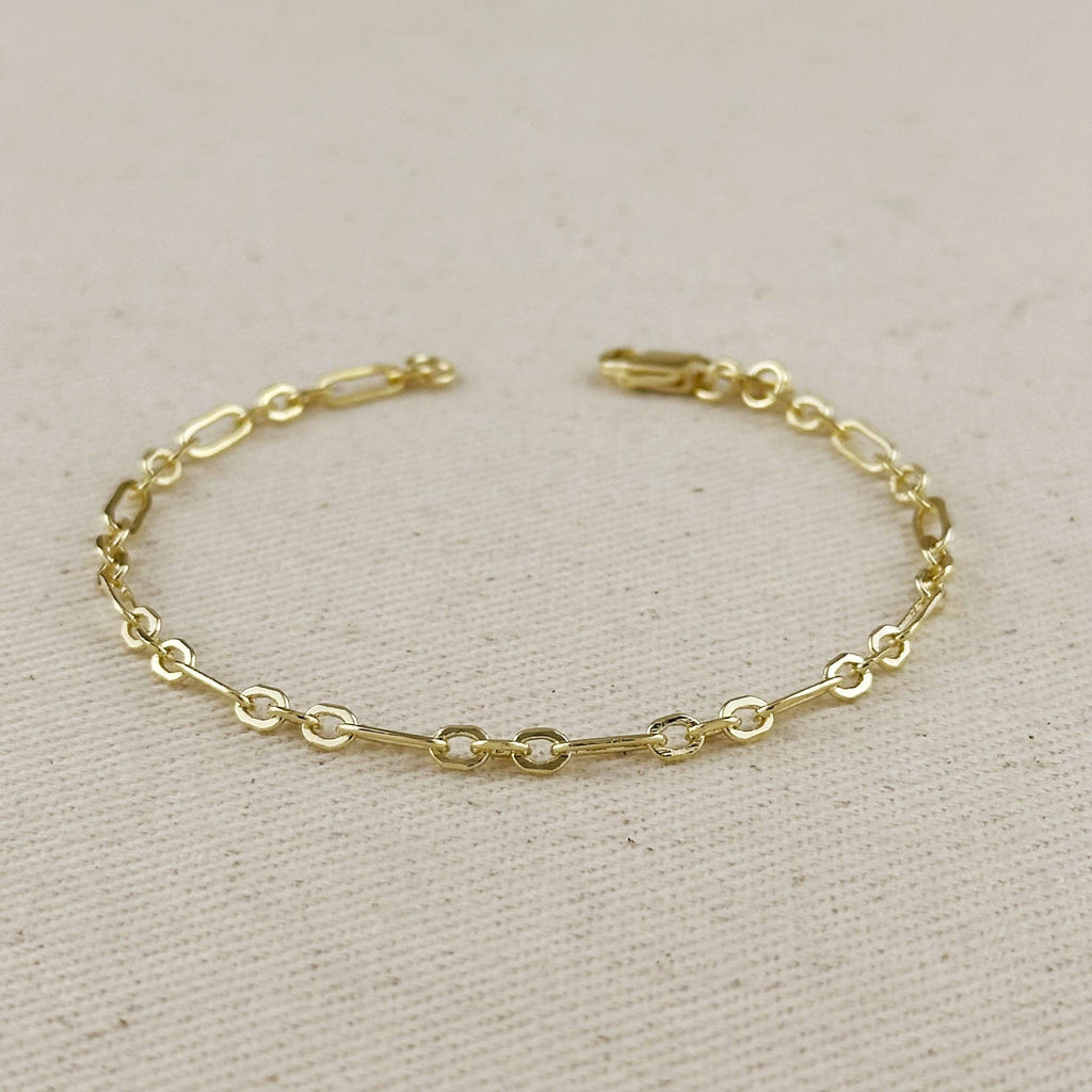 Alternate Paperclip Bracelet