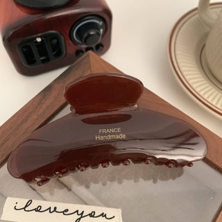 Caramel Claw Clip