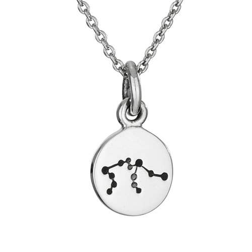Aquarius Zodiac Constellation Pendant