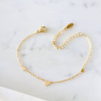 Triple Heart Bracelet
