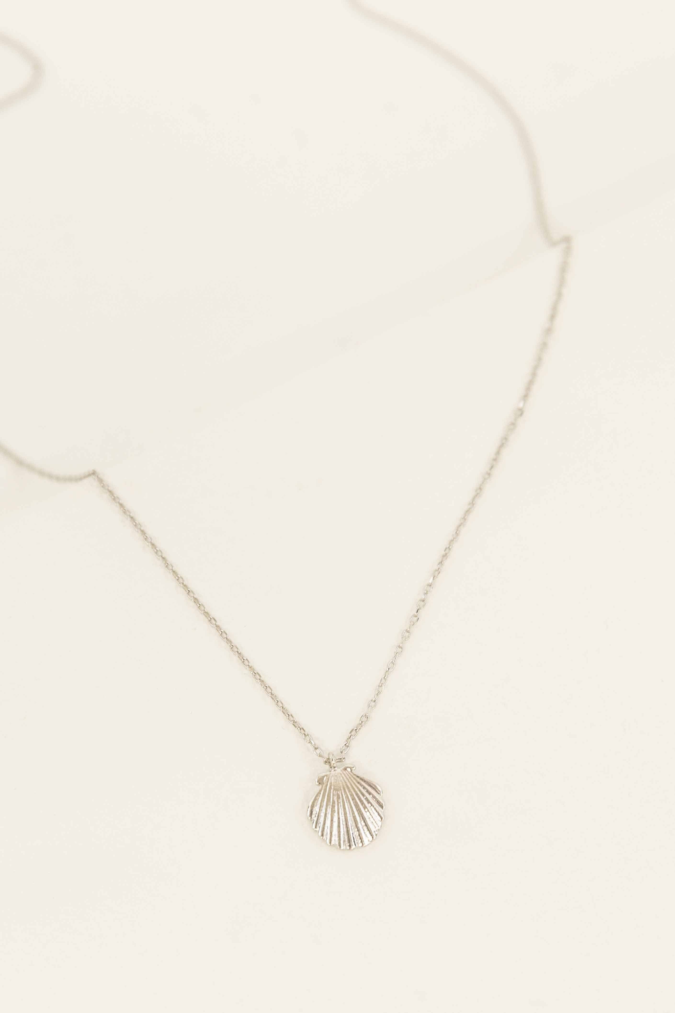 Silver Shell Necklace