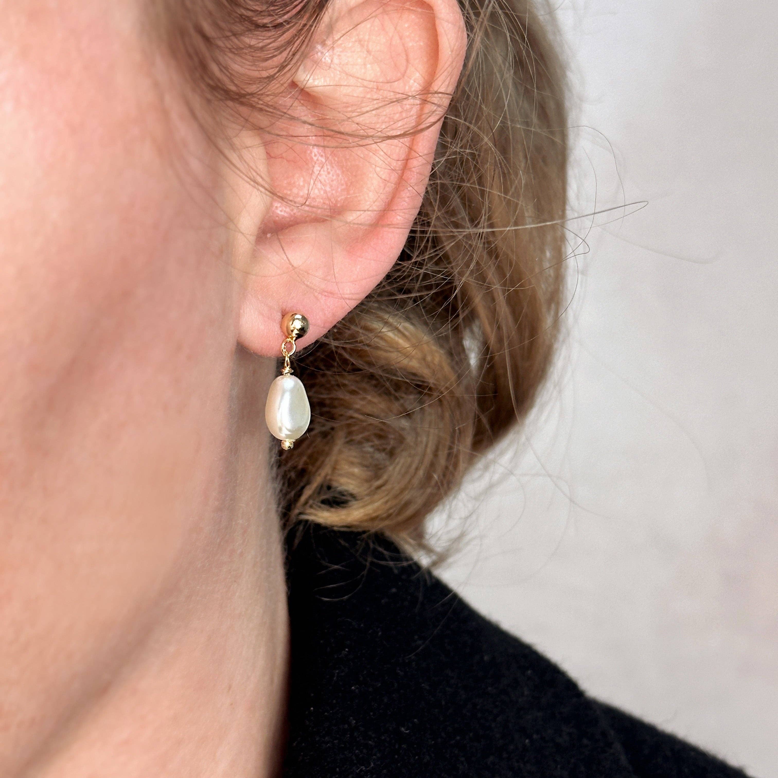Pearl Drop Earrings