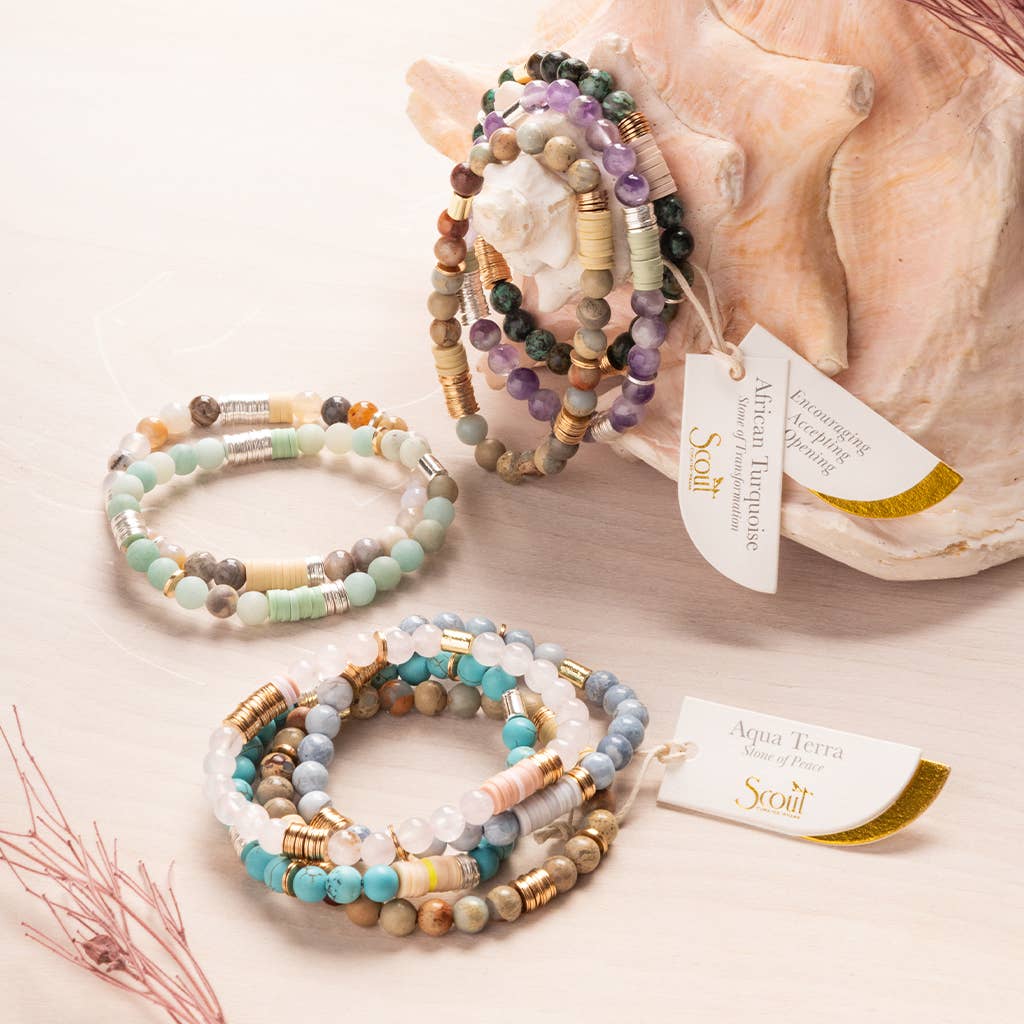 Amazonite Stacking Bracelet