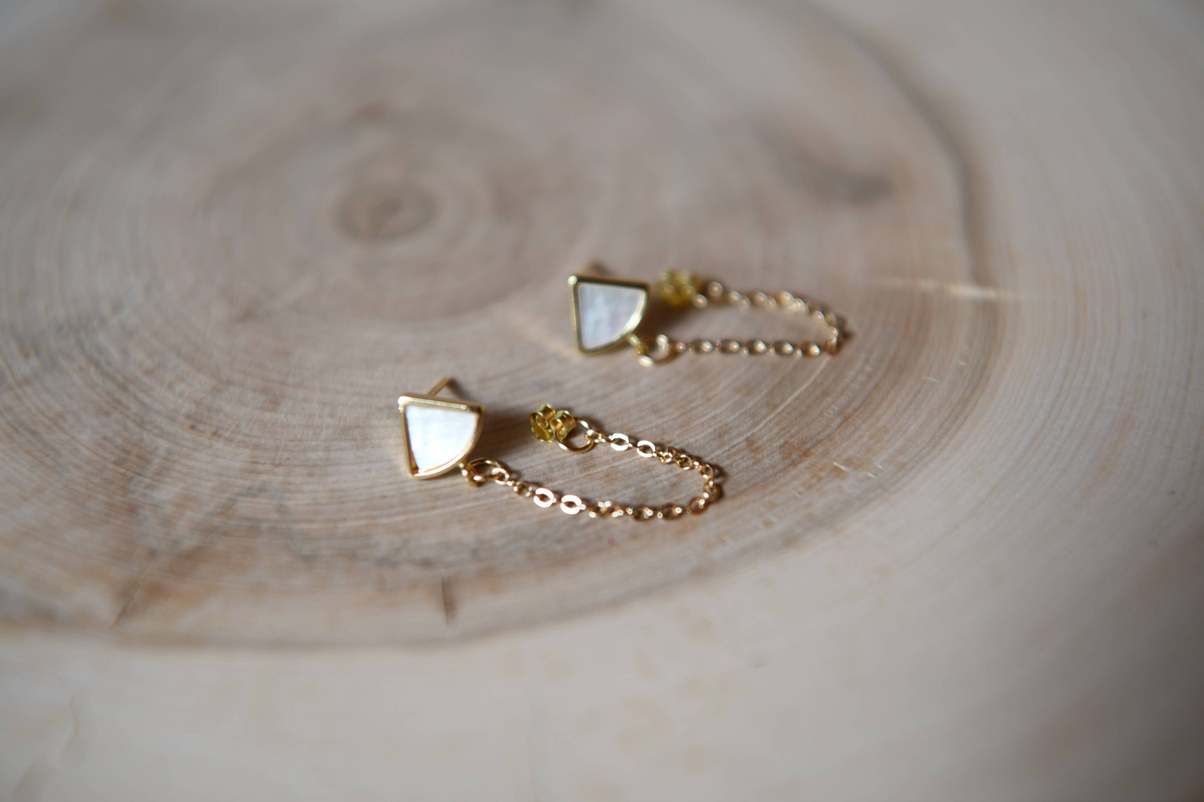 Dainty Chain Earrings